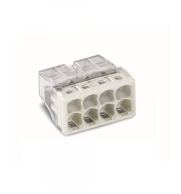 Клеммные блок 8х1 ... 2.5мм2, для однопров.проводн., медь