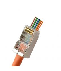 Конектор STP RJ45 кат. 5e з наскрізними отворами