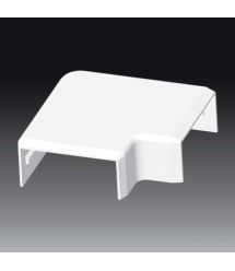 Кут прямий для LHD 40x20 білого кольору Серія LHD ПВХ