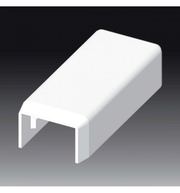 Заглушка до LH 15х10 білого кольору Серія LH ПВХ