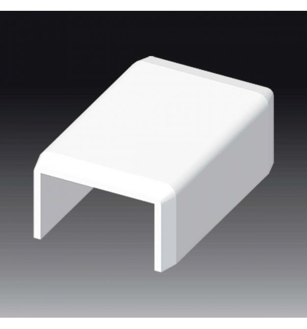 Накладка на стик до LHD 25х15 білого кольору Серія LH ПВХ