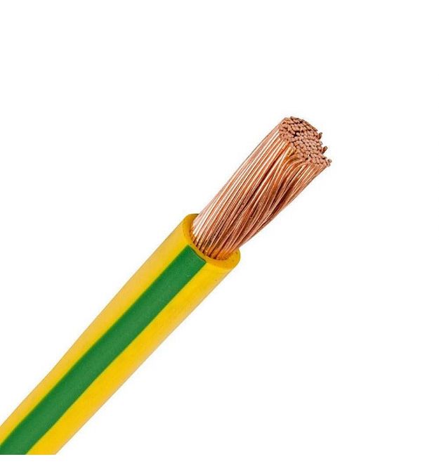 Провід ПВ 3 нгд 1х25 мм2, ПВХ ізоляція (ж-з)