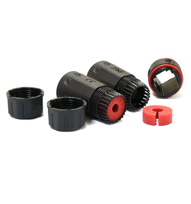 Корпус водонепроницаемого соединителя IP68, LW