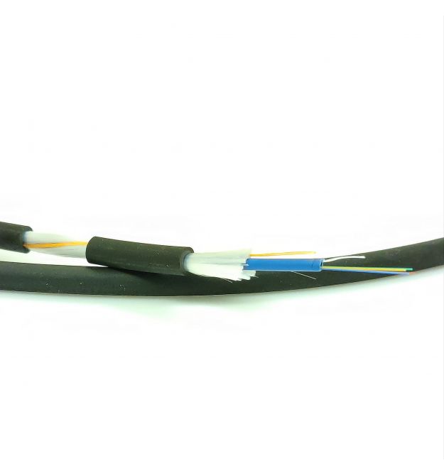 Оптический кабель универсал. U-BQ(ZN)BH без геля, 2E9-125, диэлектрический, негорючий (LSZH-FRNC), 1kN