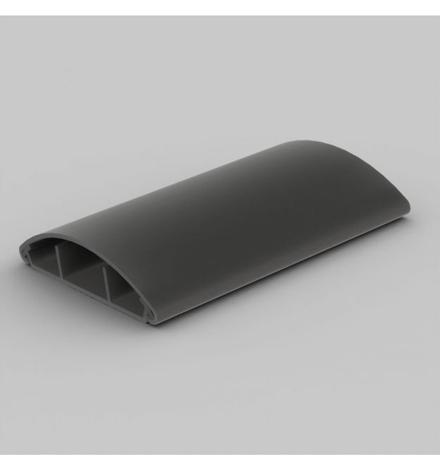 Кабельный канал (темно-серый) 74х20мм Серия LO для полов ПВХ, цена за 1м