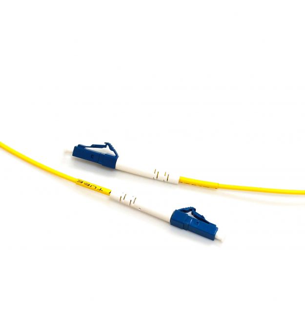 Патчкорд LC-UPC-LC-UPC SM 0.5м Simplex, Slim (2мм)