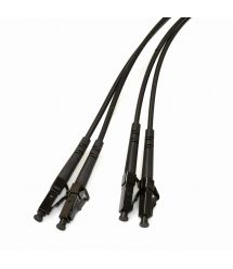 Патчкорд LC-UPC-LC-UPC MM (G50-OM3) 2м черный Duplex