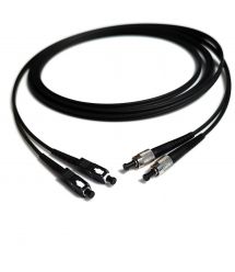 Патчкорд SC-UPC-FC-UPC MM (OM3) 0.5м Duplex черный