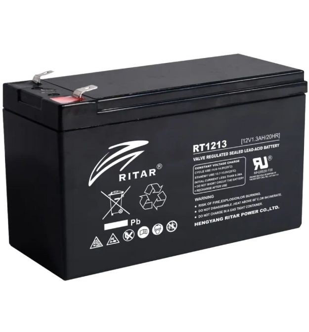 Аккумуляторная батарея Ritar RT1213(12V1.3AH)