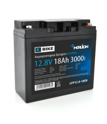 Литий-железо-фосфатный аккумулятор Merlion LiFePO4 12.8V 18AH,(181x77x168) для электротранспорта, 3000 циклов