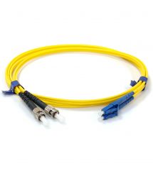 Патчкорд ST-UPC-LC-UPC SM 10м Duplex Slim