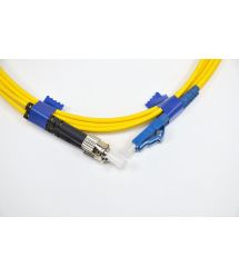 Патчкорд ST-UPC-LC-UPC SM 10м Duplex Slim