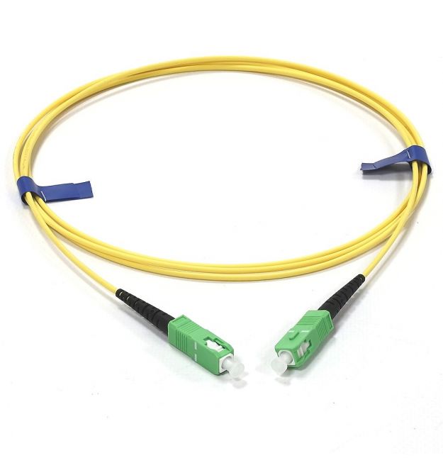 Патчкорд SC-APC-SC-APC SM 1.5м Simplex Slim