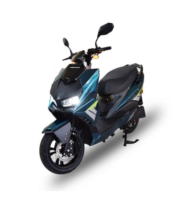 Электроскутер YING S+ 3000W 72V 25Ah green