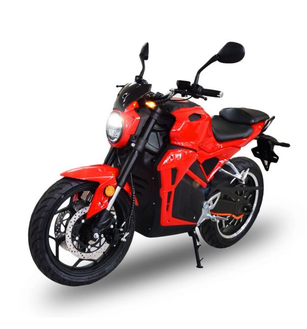 Электроскутер V9 Wuxi Electric 3000W 72V 52Ah red
