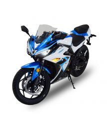 Электроскутер TV6 mid-drive Wuxi Electric 3000W 72V 60Ah white & blue
