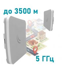 Внешняя точка доступа 5GHz Wi-Fi MikroTik SXTsq 5 ac (RBSXTsqG-5acD)
