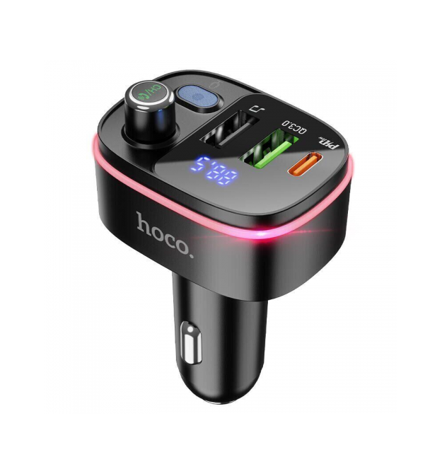 FM-модулятор HOCO E62, Black, Box