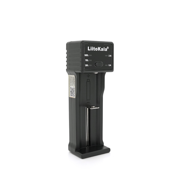 ЗП універсальний Liitokala Lii-100C, 1 канал,LED дисплей,USB, підтримує 3.7V - 3.8V Lion - 3.2V Li-Fe - 1.2V NIHM - 21700 - 1865