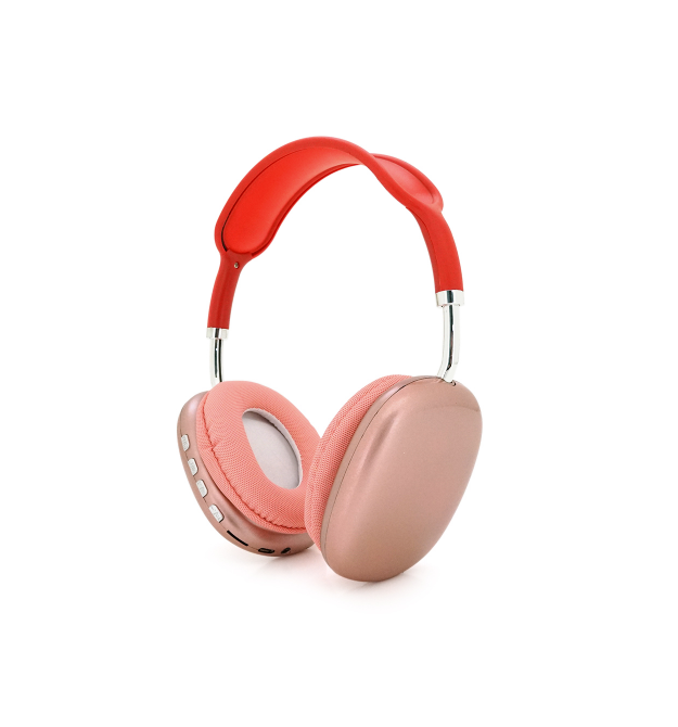 Бездротові навушники Bluetooth Macaron P9, Red