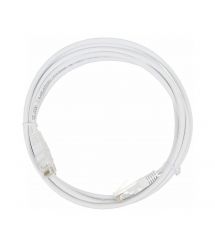 Патч-корд U-UTP, 0.5м, кат. 6, 26AWG, білий, LSZH