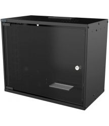 Шкаф MIRSAN 19", 9U, SOHO, 535x300 мм, черный
