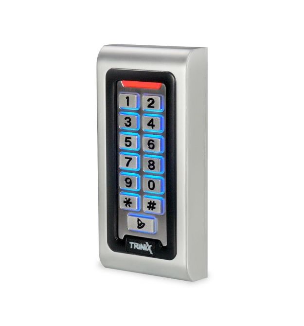 Клавиатура с WiFi, с контроллером и считывателем EM-Marine Trinix TRK-800EW(WF) с поддержкой Tuya Smart, водонепроницаемая