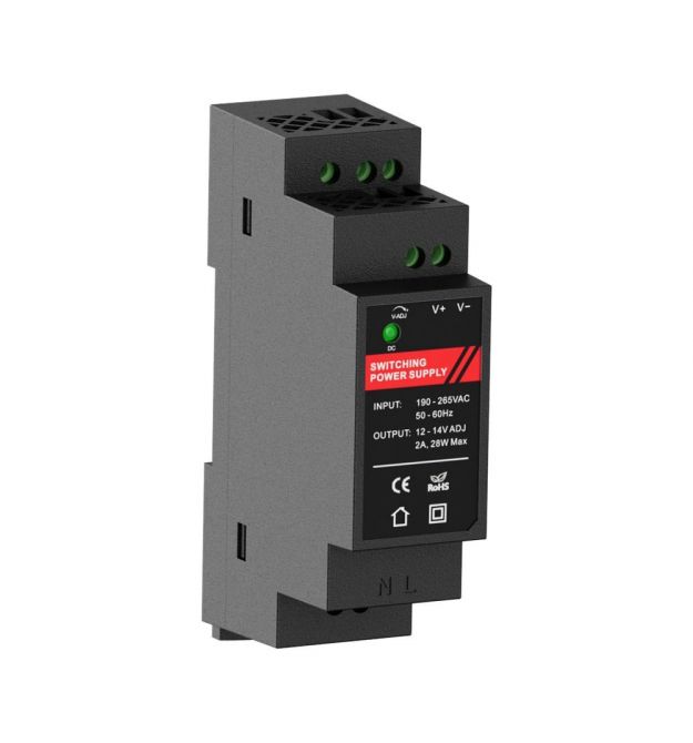 Джерело безперебійного живлення Kraft PSU-1202DIN(P) з кріпленням на DIN-рейку