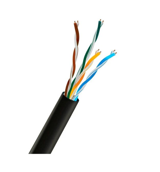 Кабель витая пара UTP CAT5E CCA 0.51mm LDPE Outdoor Trinix 305m