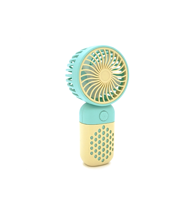 Портативний вентилятор Z8, 1 режим, вбудований акумулятор, USB кабель, Mix Color, Box