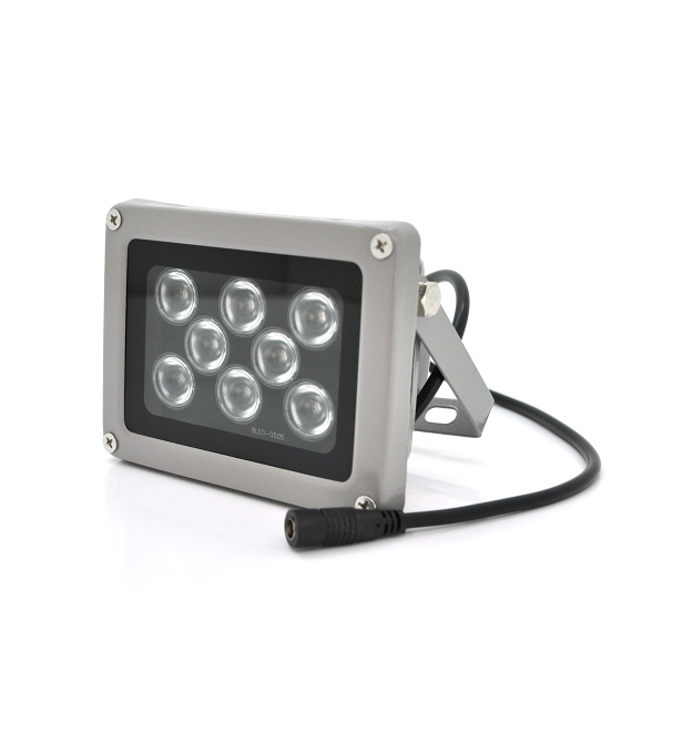 ІЧ-прожектор GY-IR006 на 6 діод, 12В, 18W, дальність освітлення до 70 м, кут огляду 90