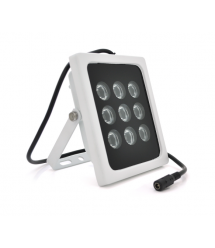 ІЧ-прожектор GY-IR009 на 9 діодів, 12В, 36W, дальність освітлення до 120 м, кут огляду 90