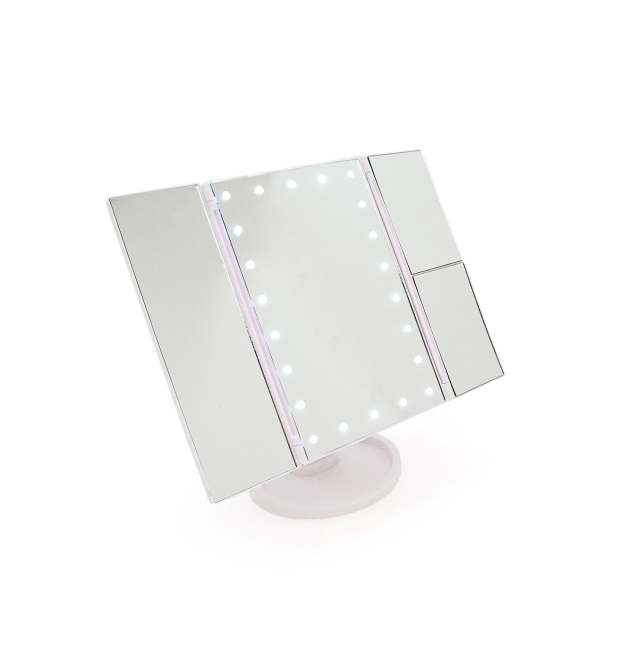 Дзеркало для макіяжу з LED підсвічуванням Magic Makeup Mirror, White