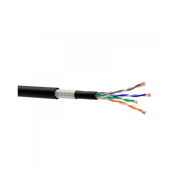 Кабель Одескабель КГППУОшпу-ВП (250) 4*2*0,60 (S - UTP-cat.6 patch AWG24), CU, поліуретан, екран мідна луджена обплетення. багат