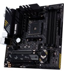 ASUS Материнcкая плата TUF GAMING B550M-PLUS sAM4 B550 4xDDR4 M.2 HDMI DP mATX