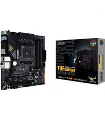 ASUS Материнcкая плата TUF GAMING B550M-PLUS sAM4 B550 4xDDR4 M.2 HDMI DP mATX