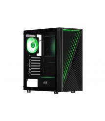 2E Gaming Корпус Infinity G205A без БЖ 2xUSB3.0, 1xUSBType-C, 1x120мм ARGB, 2x120мм, VGA 345мм, LCS ready, TG S