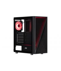 2E Gaming Корпус Infinity G205A без БЖ 2xUSB3.0, 1xUSBType-C, 1x120мм ARGB, 2x120мм, VGA 345мм, LCS ready, TG S