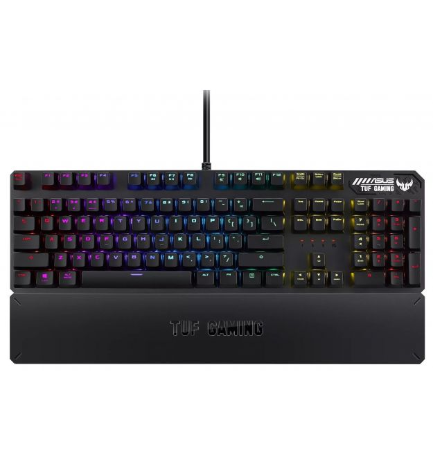 ASUS Клавиатура TUF Gaming K3 RGB 104key Kailh RD USB UA Black