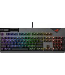 ASUS Клавиатура ROG Strix Flare II LED 104key NX Red USB US Black/Grey