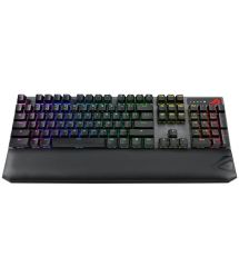 ASUS Клавиатура ROG Strix Scope NX RD Deluxe RGB 105key USB/BT/WL EN, Black