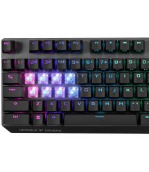 ASUS Клавиатура ROG Strix Scope NX RD Deluxe RGB 105key USB/BT/WL EN, Black