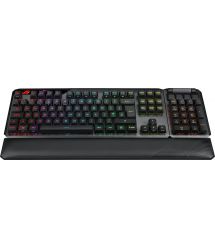 ASUS Клавиатура ROG CLAYMORE II RD RGB 108key USB/WL EN Black