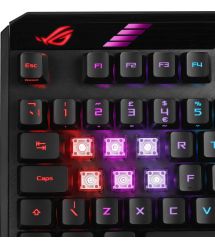 ASUS Клавиатура ROG CLAYMORE II RD RGB 108key USB/WL EN Black