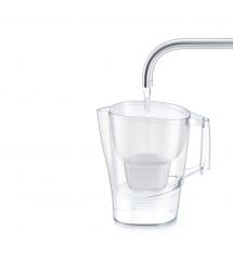 Brita Фільтр-глечик Aluna Memo MXPro 2.4л (1.4л очищеної води) + 3 картриджа білий