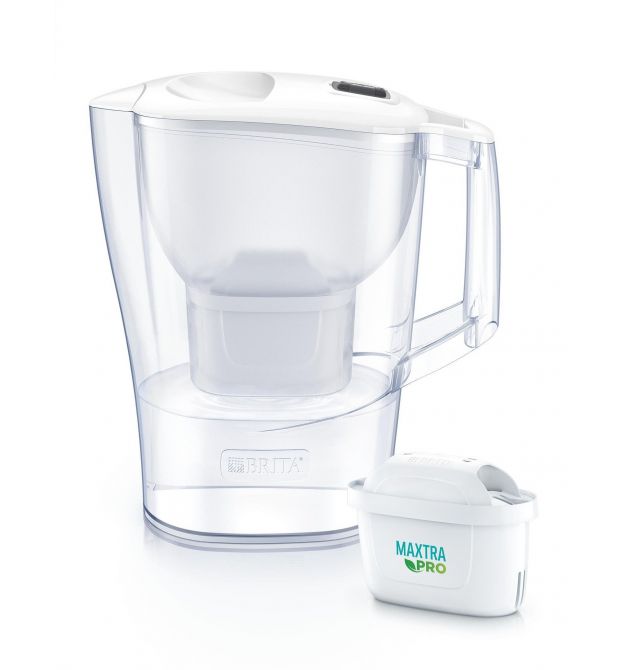 Brita Фільтр-глечик Aluna Memo MXPro 2.4л (1.4л очищеної води) білий