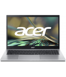 Acer Ноутбук Aspire 3 A315-59 15.6" FHD IPS, Intel i3-1215U, 8GB, F512GB, UMA, Lin, серебристый