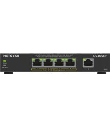 NETGEAR Коммутатор GS305EP 4xGE PoE+(63Вт), 1xGE, управляемый