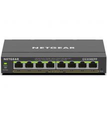 NETGEAR Коммутатор GS308EPP 8xGE PoE+ (123Вт), управляемый