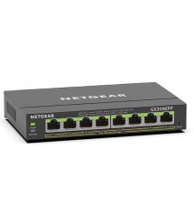 NETGEAR Комутатор GS308EPP 8xGE PoE+ (123Вт), керований